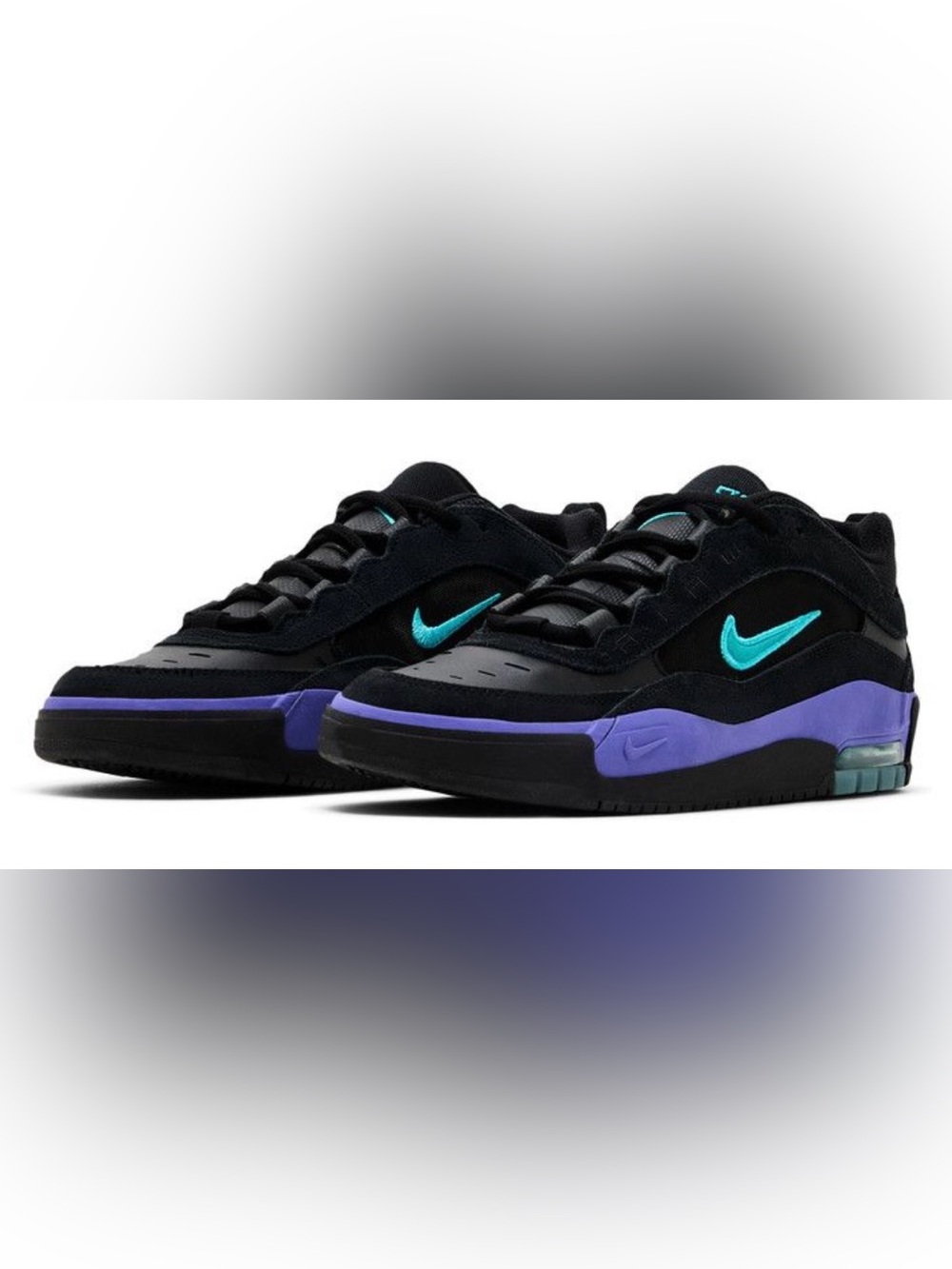 Nike Air Max Ishod Wair SB Black Grape FB2393-003 Men Size 11 New